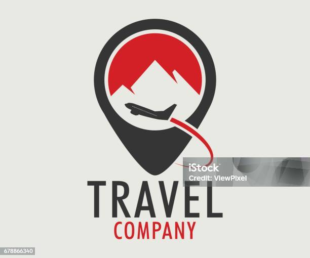 Travel Tourism Holidays And Pleasure Vector Design Stock Illustration - Download Image Now