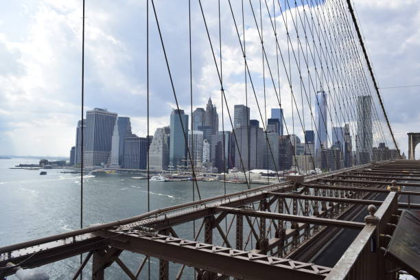 istock A View of Lower Manhattan from Brooklyn Bridge 678871378