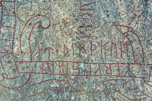 Runestone from around 1000 AD