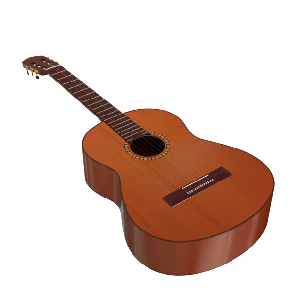 istock realistic acoustic guitar 3d illustration 678937140
