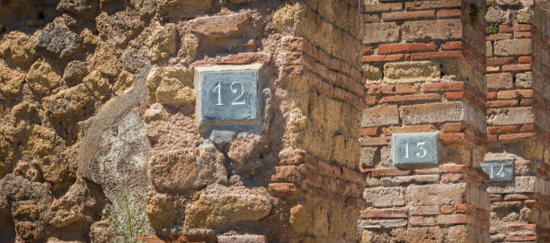istock House numbers in pompeii 678939102