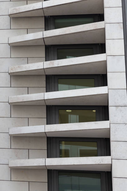 istock Modern facade of a skyscraper 678939424