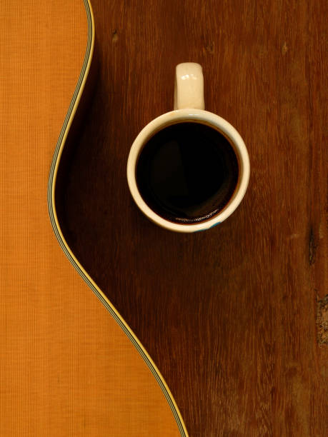 istock cup of coffee and acoustic guitar 678939552