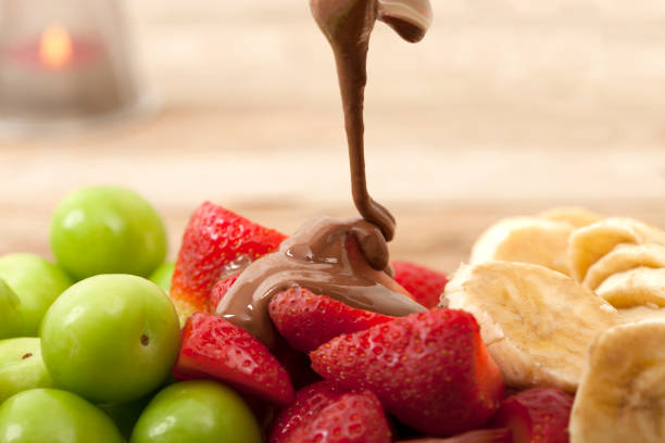 istock melted chocolate fondue 678955042