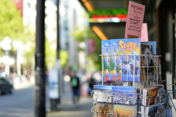 seattle - pike place market market seattle tourist zdjęcia i obrazy z banku zdjęć