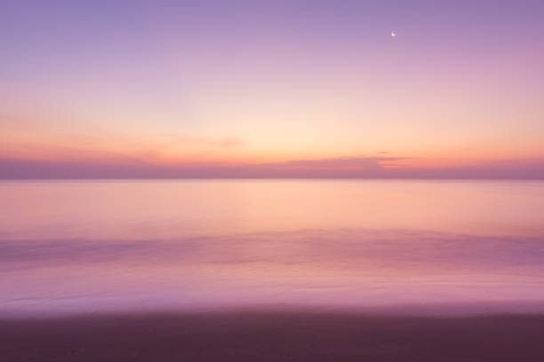 istock Vibrant seascape at Sunrise background 679114900