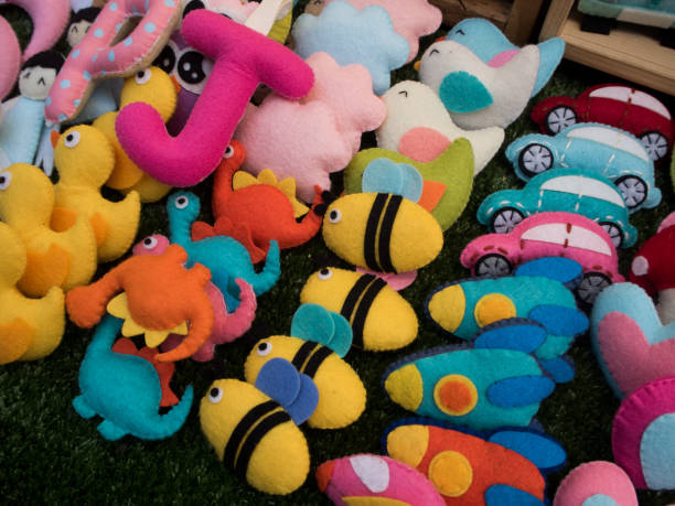 istock The handicraft of Cloth doll 679143366