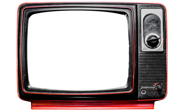 istock Vintage TV Screen Clipping path 679155786