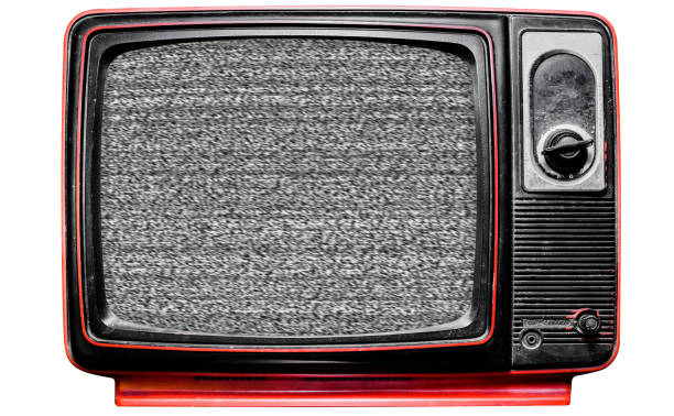 istock Vintage TV Screen Clipping path 679155820