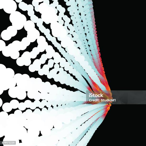 Abstract Point Design Point Flow Abstract Vector Illustration Stock Illustration - Download ...