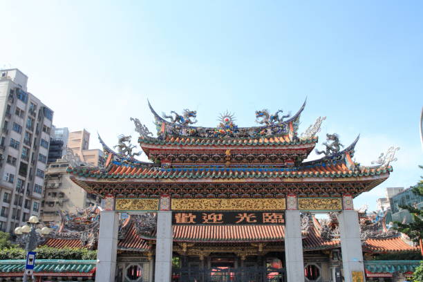 istock Longshan temple in Taipei, Taiwan 679202532