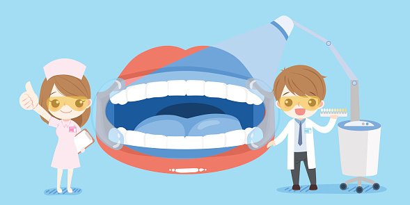 Cartoon Dentist With Tooth Stock Illustration - Download Image Now - Adult,  Bleach, Care - iStock