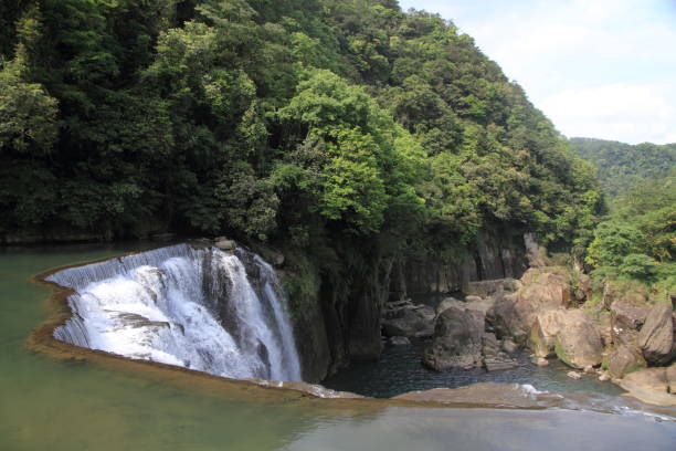 istock Shifen waterfall in Shifen, Taipei, Taiwan 679205882