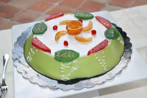 istock Sicilian cassata ornate with candied fruit 679207188