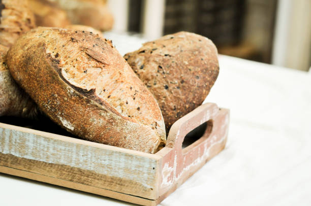 istock Mixed rye-wheat whole grain homemade sourdough bread 679248350