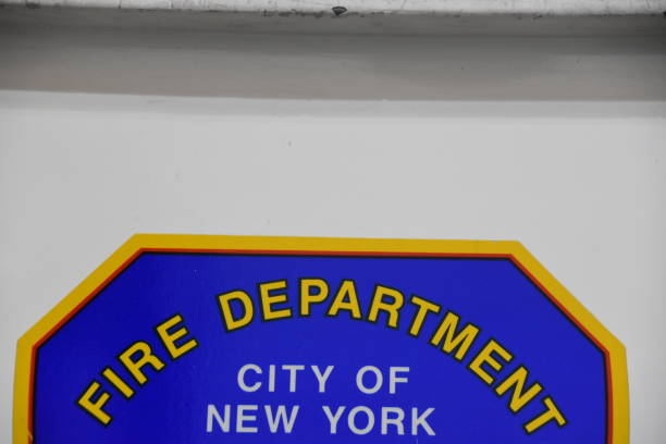 istock fire department  sign in New York 679252304