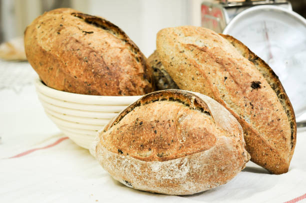 istock Mixed rye-wheat whole grain homemade sourdough bread 679253858