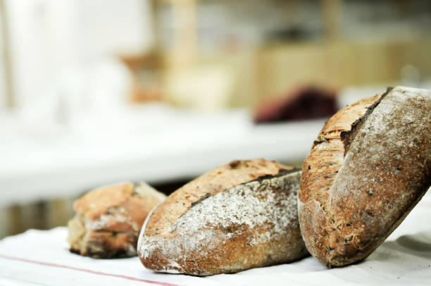 istock Mixed rye-wheat whole grain homemade sourdough bread 679270134