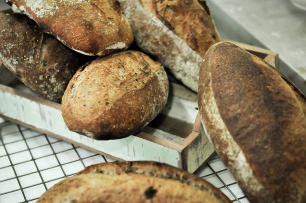 istock Mixed rye-wheat whole grain homemade sourdough bread 679270478