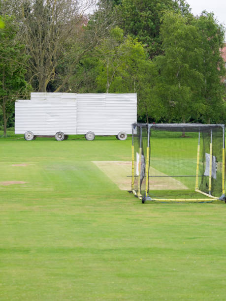 istock Local Village Cricket pitch 679273848