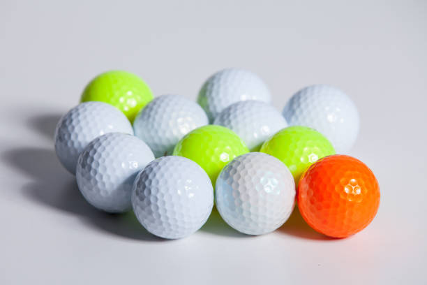 istock Golf ball isolated on white wiht Clipping path 679287544