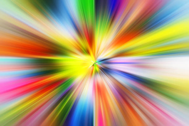 istock Colorful Acceleration super fast speed motion of colors background for design. 679301636