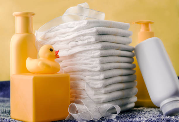 istock Baby diaper close-up 679326256