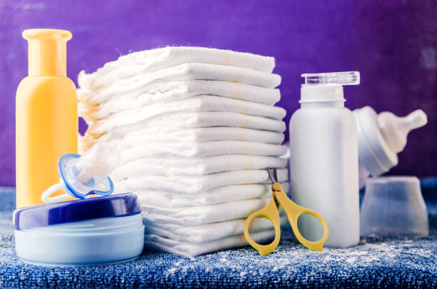 istock Baby diaper close-up 679326280