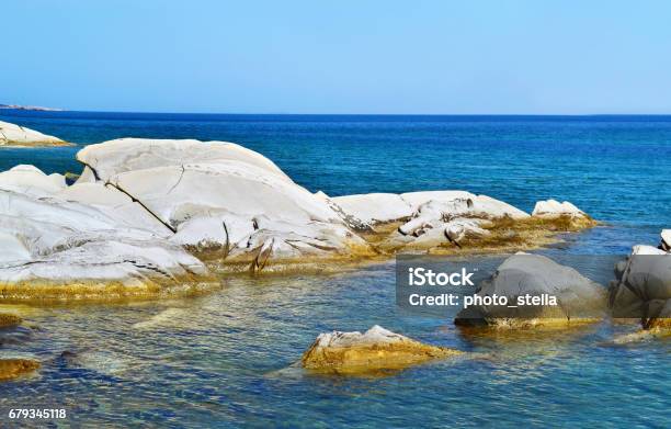 Soutsini Beach Kymi Euboea Greece Stock Photo - Download Image Now - Euboea, Beach, Blue