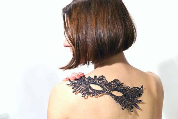istock Woman with the mask 679354966