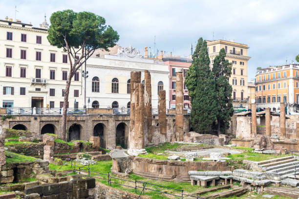 istock Roman ruins in Rome, Italy 679360250