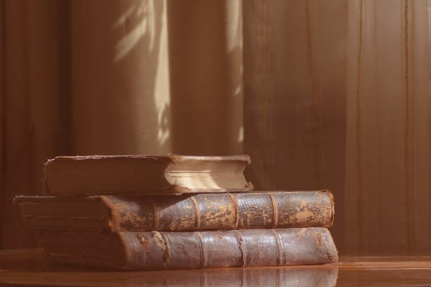 istock antique books on the table 679376676