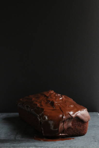 istock Chocolate cake with glaze and sauerkraut 679377884