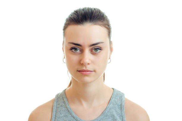 istock young girl with beautiful make-up 679383714