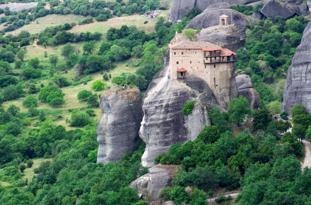 istock Monastery on top of rock in Meteora, Greece 679393438