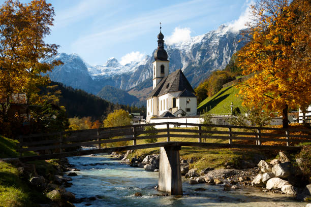 istock Church in the Alps 679407110