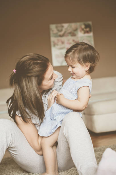istock Mother with her  daughter at home. 679467780