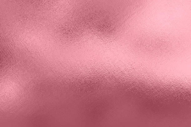 sfondo texture foglio rosa - metallizzato foto e immagini stock