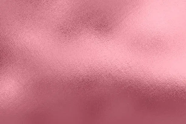 Photo of Pink foil  texture background