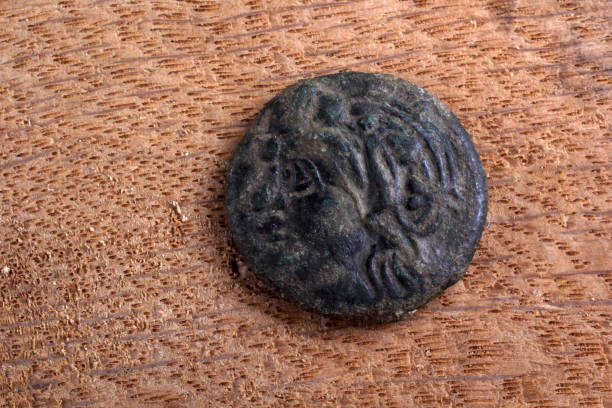 istock Ancient Greek coin 679479460
