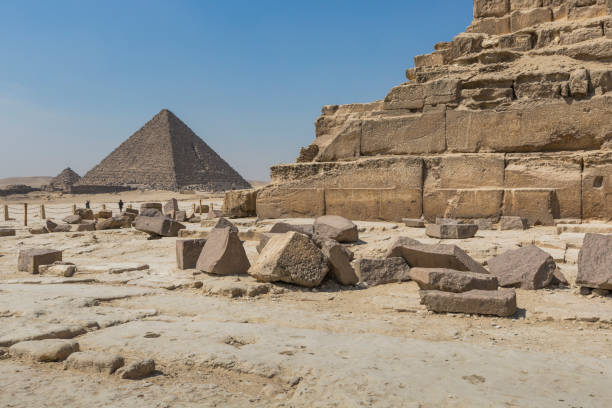 istock Great Egyptian pyramids in Giza, Cairo 679483060