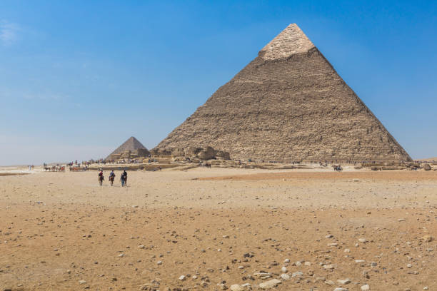istock Great Egyptian pyramids in Giza, Cairo 679483090