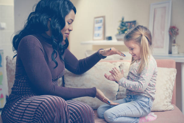 istock African American woman with child. 679483630