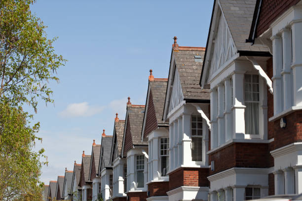 istock Typical Terraced Houses - London 679484458