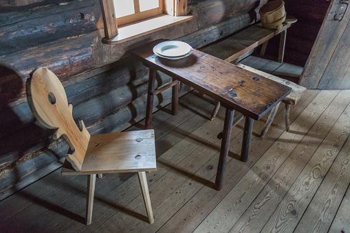 Ancient Living Room in Agricultural building