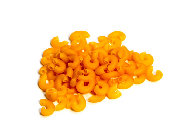 istock A lot of pasta. Dry pasta. Scattered pasta. 679511594