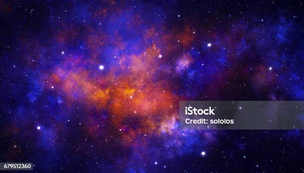 Red Galaxy Stock Photo - Download Image Now - Galaxy, Outer Space, Multi Colored