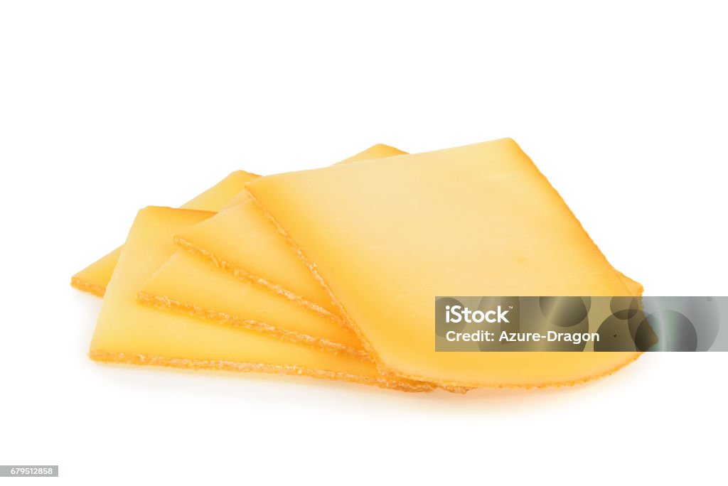 Raclette cheese isolated on white background Raclette Stock Photo