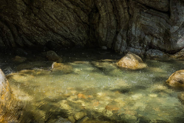 istock Mountain river gorge near Panta Vrexei in Evritania, Greece 679524570