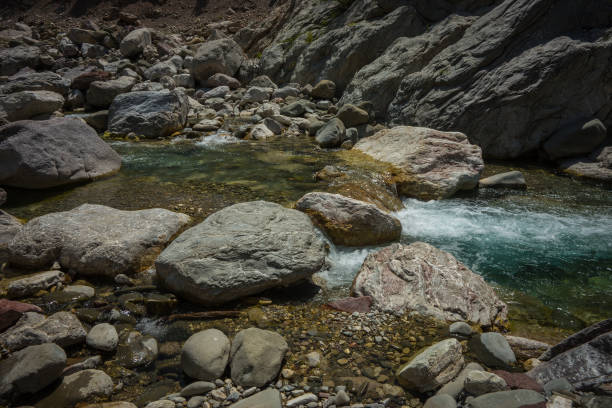 istock Mountain river gorge near Panta Vrexei in Evritania, Greece 679524858